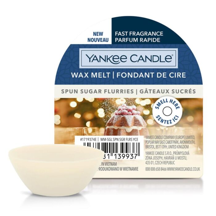 Yankee Candle - Spun Sugar Flurries - Wax Melt